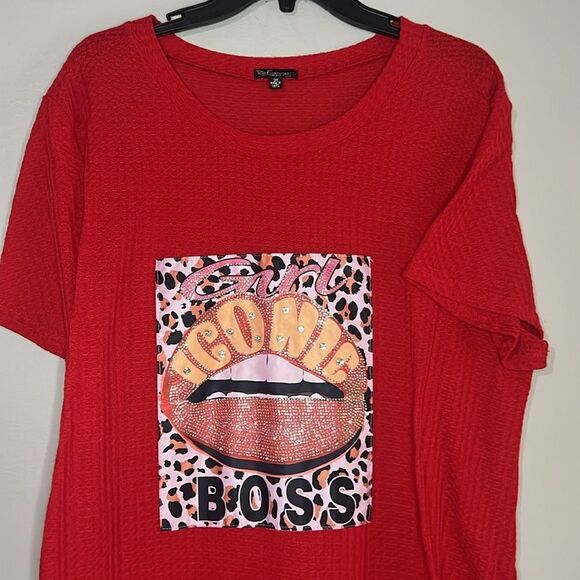 Top Fashion “ Girl Boss” longer length top - Picture 6 of 9